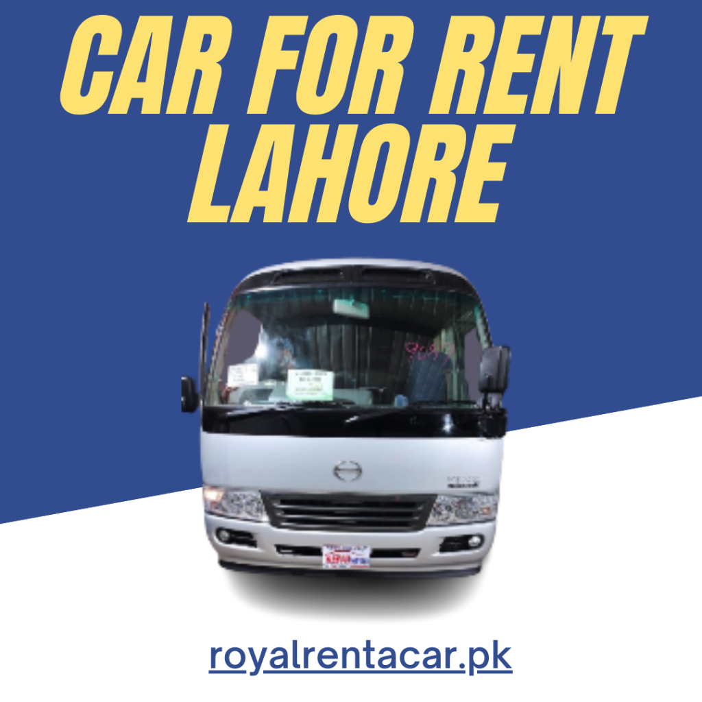 Car for Rent Lahore
