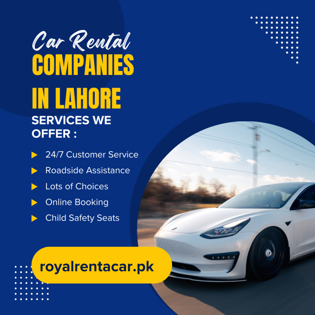 car rental companies in lahore