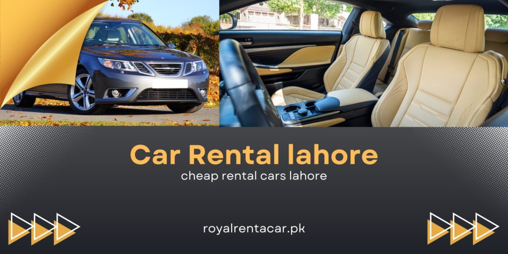 car rental lahore