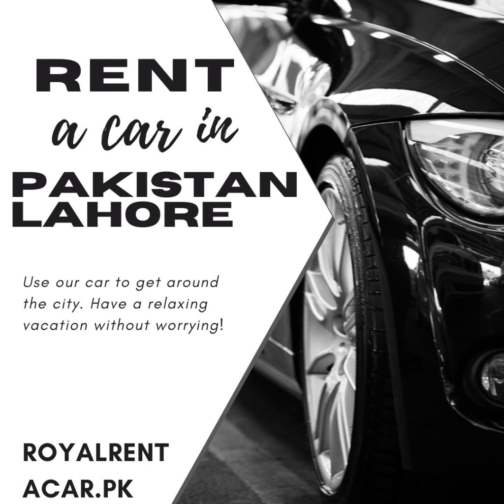 Rent a Car in Pakistan Lahore